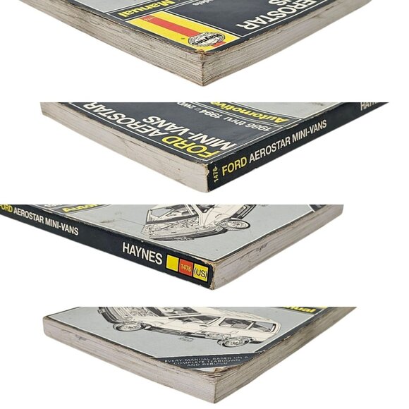 Haynes Ford Aerostar Mini-Van 1986 Thru 1994 2WD Models Automotive Repair Manual - Picture 4 of 11